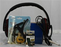 NIOB Gaming headset with mic + Guitar tuner + Guit