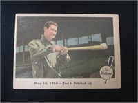 1959 FLEER TED WILLIAMS #51 PATCHED UP