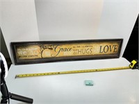 Grace Love & Hugs Sign