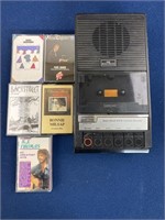 Sears Solid State Cassette Recorder Vintage