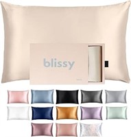 BLISSY Silk Pillowcase - 100% Pure Mulberry Silk
