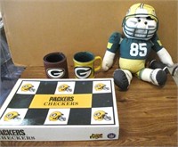 Group of Green Bay Packers Collectibles