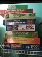 Stack of puzzles