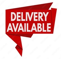 DELIVERY AVAILABLE.