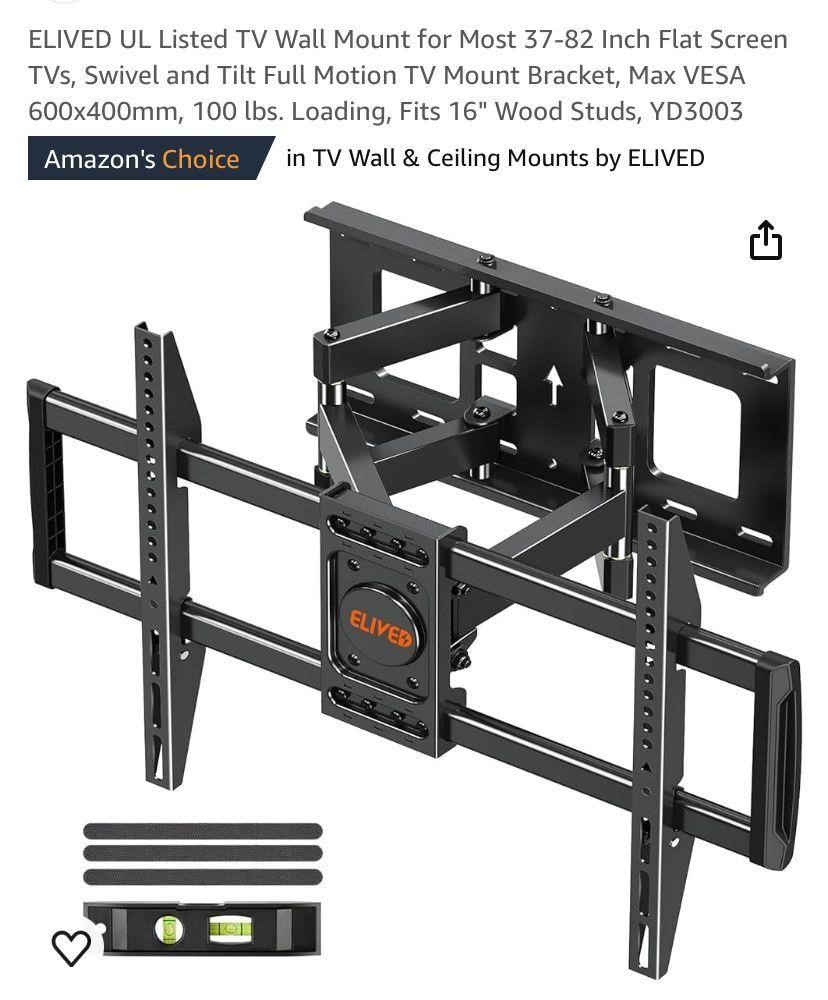 ELIVED UL Listed TV Wall Mount