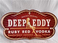 Deep Eddy Metal Sign