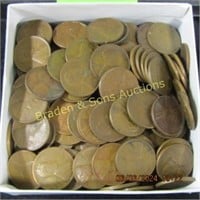 GROUP OF 200 US WHEAT PENNIES