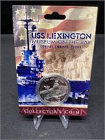 USS Lexington Collectors Coin