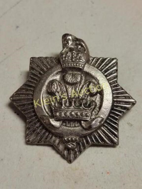 british army metal cap badge hat pin badge