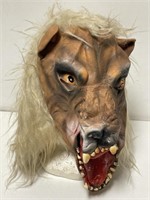 Latex/Rubber Werewolf Halloween Mask Adult Size