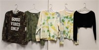 Lot of 5 Ladies Assorted Tops/Sweaters Sz M/L