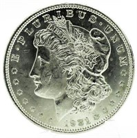 1921 Gem BU Morgan Silver Dollar