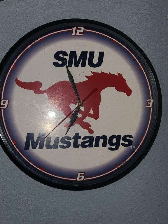 SMU Wall Clock