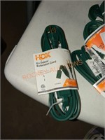 HDX 6ft Indoor Extension Cord, 5 Total