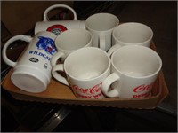 COCA COLA MUGS & OTHER