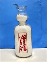 Silverwood's Cream Top Bottle With Spoon