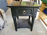 BLACK 1 DRAWER NIGHT STAND S