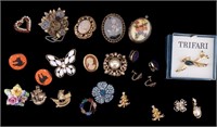 Trifari, Florenza & Other Brooches