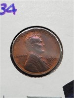 BU 1934 Wheat Penny