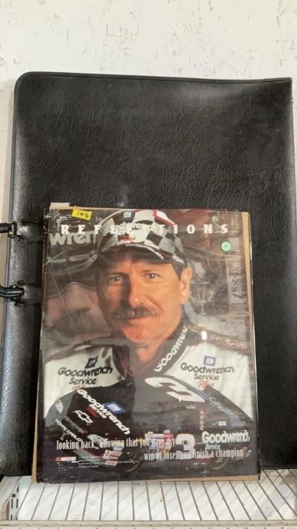 Dale Earnhardt poster approximately 16x20 inches
