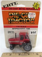 Red cab post, International 5088 tractor with cab