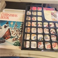Books - Christmas Cook Book, Cross Stitch Design,
