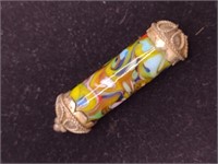 Multi Color Metal Encased Polished Stone?