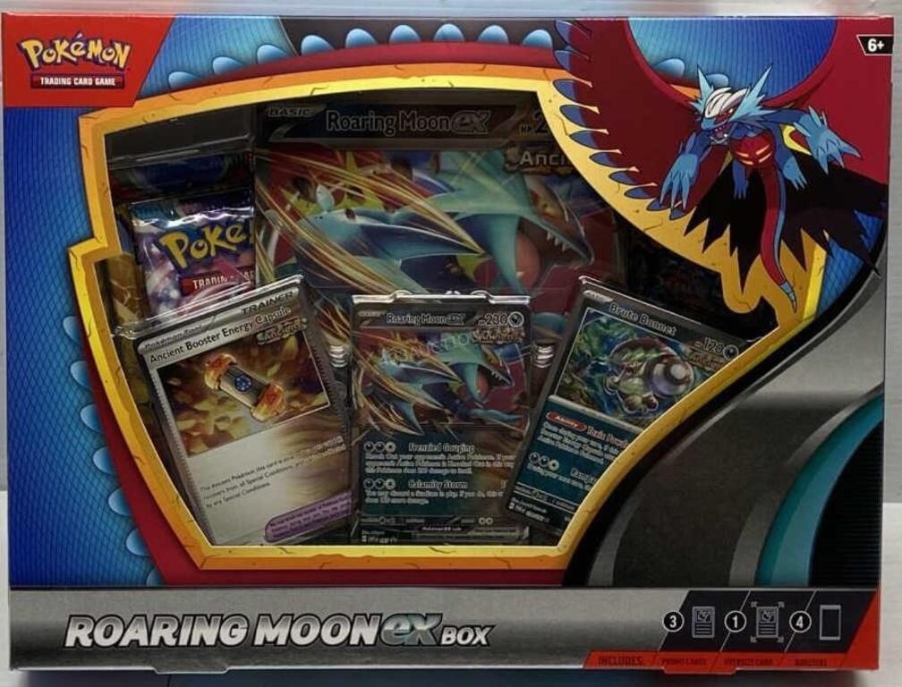 Pokemon Roaring Moonex Trading Cards - NEW
