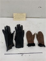 Vntg Gloves