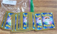 BAG OF APPROX 50 JAPANESE POKEMON TRADING CARDS