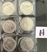 T - LOT OF COLLECTIBLE CASINO TOKENS (H)