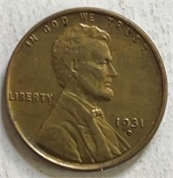 1931D Lincoln Cent