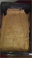 1936 copies of the Albertan newspaper