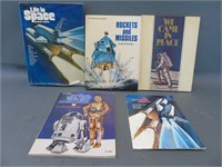 Assorted Books about Space - Star Wars