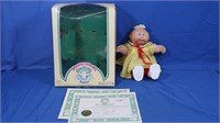 NIB 1983 Cabbage Patch Kids Preemie w/COA