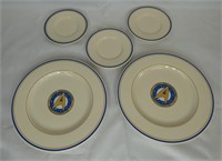 Star Trek USS Enterprise Dinner & Side Plates