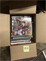 Box full of Nebraska Husker Books