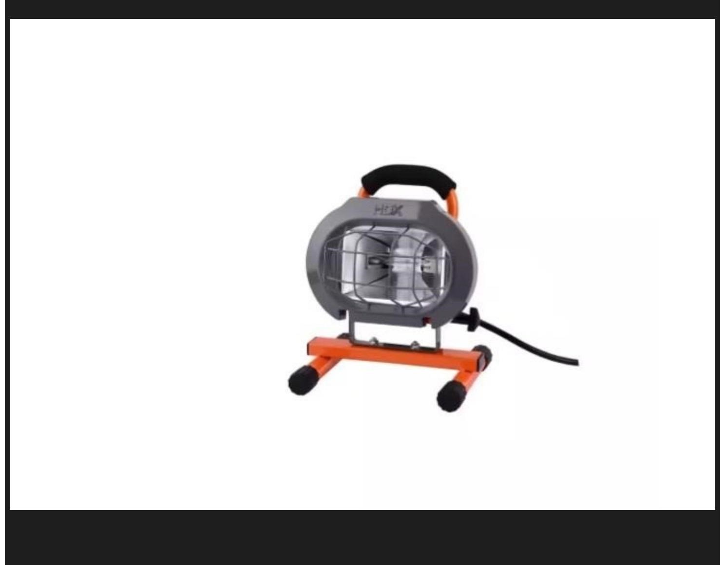 New HDX 250-Watt Portable Halogen Work Light