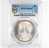 1902-O Morgan Dollar PCGS MS64