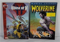 House Of M & Wolverine Graphic Novels