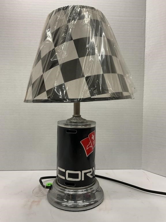 CORVETTE LAMP - WORKS 17"