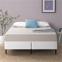 ZINUS No Assembly Metal Box Spring, 9 Inch White