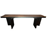 A Cassina Gate Leg Console or Dining Table