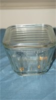 Vintage Glass Refrigerator Dish