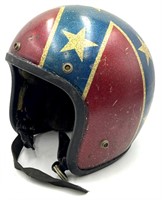 Vintage SS Champion Motorcycle Helmet (Medium)