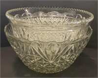 Glass Punch Bowls, Largest 1’ x 8”