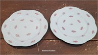 2 Shelley England plates