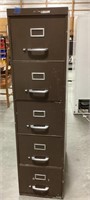 Metal filing cabinet-15 x 28.25 x 57.5