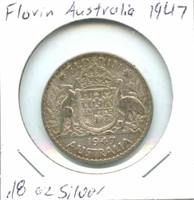 Silver Florin - Australia 1947