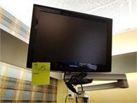 Samsung 22" television with wall mount